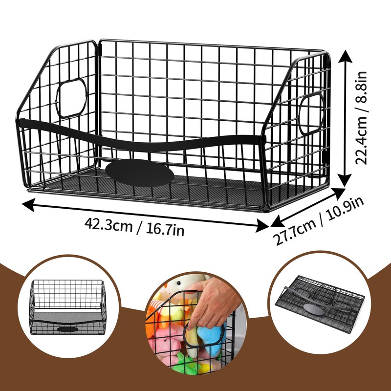 Daoun Dog Toy Basket - Durable Chew-Proof Dog Toy Storage