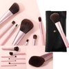 Makeup Brushes Set, 7 Pieces, Makeup Brush Set, Makeup Pouch,