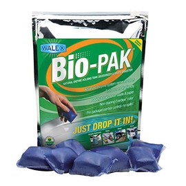 Walex BIOBLUBG Bio-Pak Natural Enzyme Holding Tank Deodorizer and Waste Digester - 50-Pack