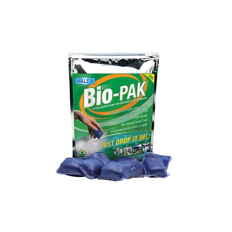 Walex BIOBLUBG Bio-Pak Natural Enzyme Holding Tank Deodorizer and Waste