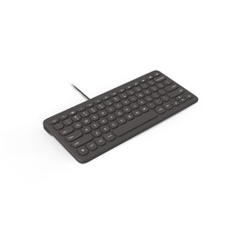 ZAGG Connect Keyboard - Compact 12-inch Lightning Wired Keyboard - Optimal for iOS and iPadOS Devices - Designed for Comfortable, Precise Typing - Perfect for School Supplies & Small Workspaces