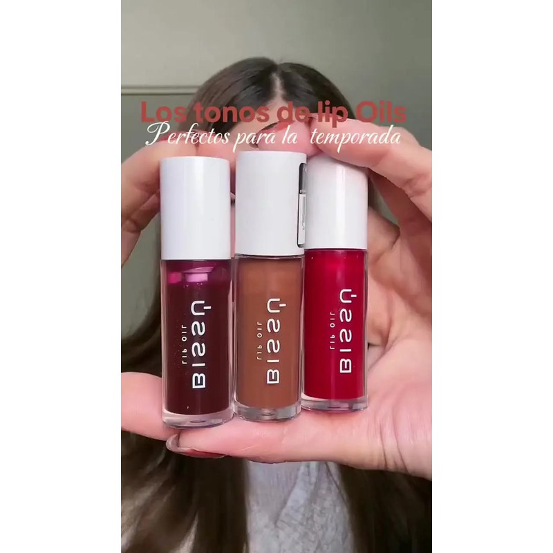 Lip Oil Aceite De Labios Con Aroma Bissú Kit 7
