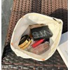 Clapoyis Women's Makeup Pouch, Large Capacity, Square, Cute Pouch, Stylish,