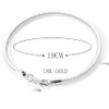 Jude Jewelers Stainless Steel Snake Chain Style Bangle Bracelet (Silver)