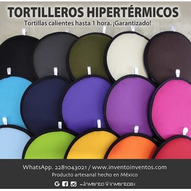 Tortillero Hipertérmico Color Beige - Tortillas calientes hasta 1 hora