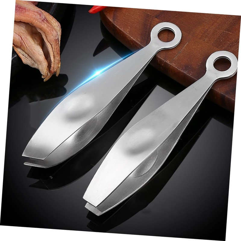 iplusmile Multi Function Stainless Steel Tweezers Versatile Hair Remover for