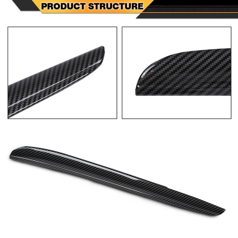 CNNELL Central Control Dashboard Cover Trim Bezels Compatible with Chrysler