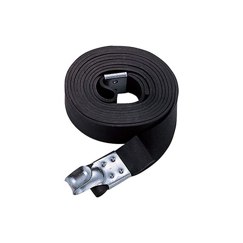 TRUSCO(トラスコ) ゴムロープ金具付き幅20×折長3.0m 1本入 GR-2030K-1