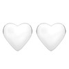 Nenalina 324406-090 Women's Earrings Heart Polished for Women and Girls,