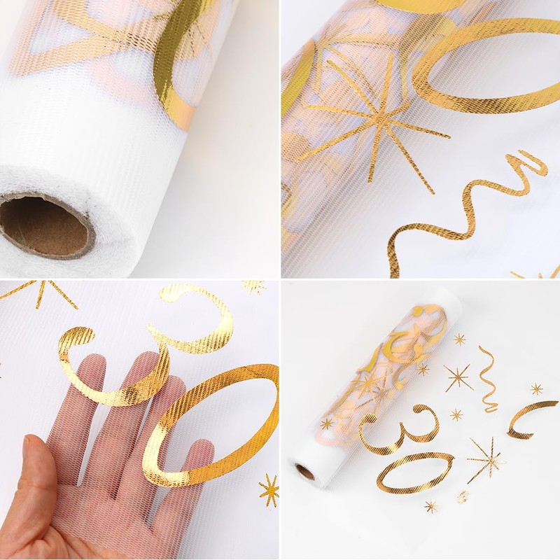 Table Runner for 30th Birthday, Table Decoration Birthday 28 cm