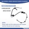 Getfarway ABS Wheel Speed Sensor Wiring Harness 89516-0C030 Compatible with
