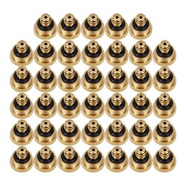 KUWAN Brass Misting Nozzles - 40pcs Low Pressure Atomizing Sprayers