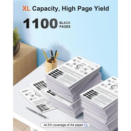 E-Z Ink Pro E-Z Ink Pro 822XL Ink Cartridges Remanufactured Replacement for Epson 822XL Black Printer Ink for Workforce Pro WF-3823 WF-4833 WF-4830 WF-4820 WF-4830 WF-3820 Printer Ink Cartridges (2 Black)