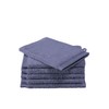 De Witte Lietaer Contessa Luxe Washcloths, Cotton, Sapphire Blue, 16