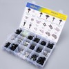 OAUTOO 240pcs Body Multipurpose Bolt & U-Nut Kit Assortment for