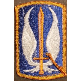 US Army 17th AVIATION Brigade Patch COLOR DRESS Vietnam Era VINTAGE NOS!