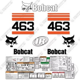 Aftermarket Fits Bobcat 463  Turbo Decal Kit Skid Steer Decals