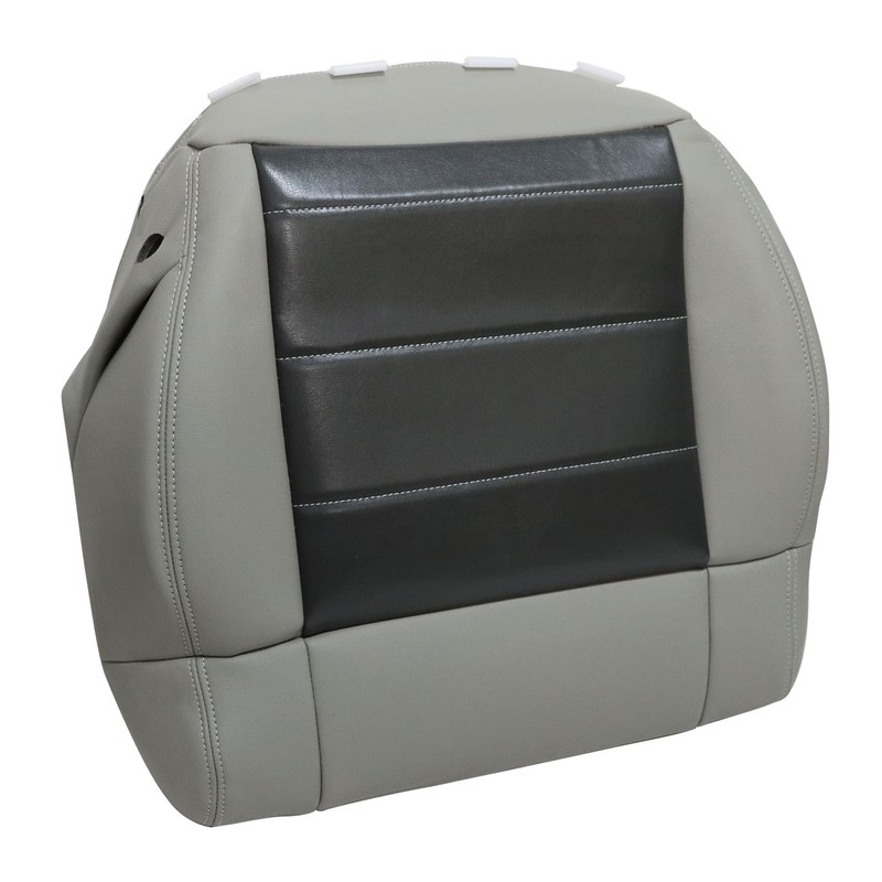 NLQR Driver & Passenger Side Bottom Replacement Seat Cover Leather