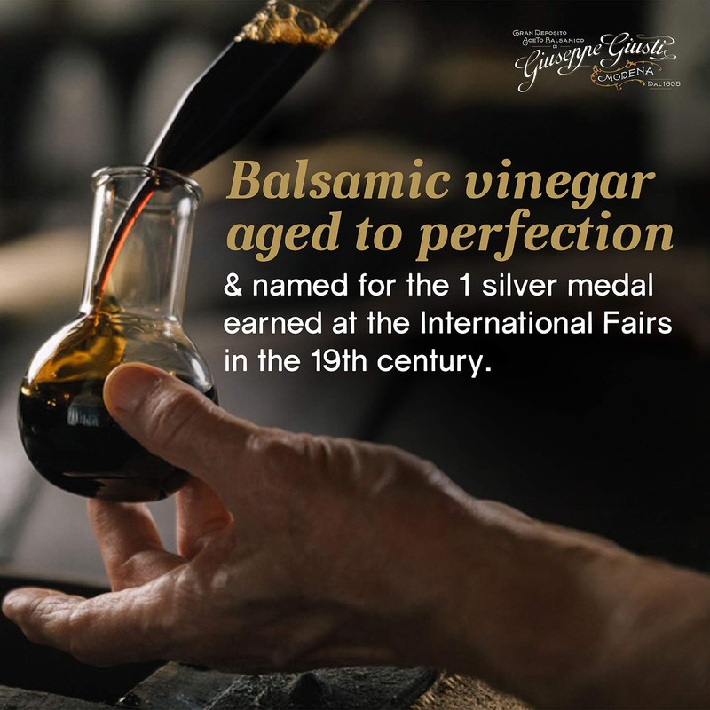 Giuseppe Giusti Aged Balsamic Vinegar of Modena - 1 Silver