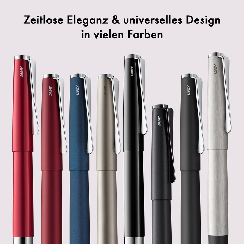 Lamy fountain pen studio 065 brushed stainless steel M