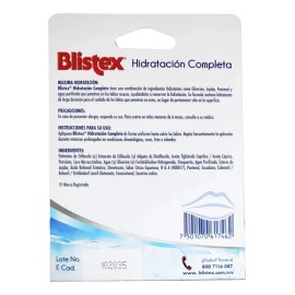 Blistex Hidratación Completa Protector Labial 4.2gr