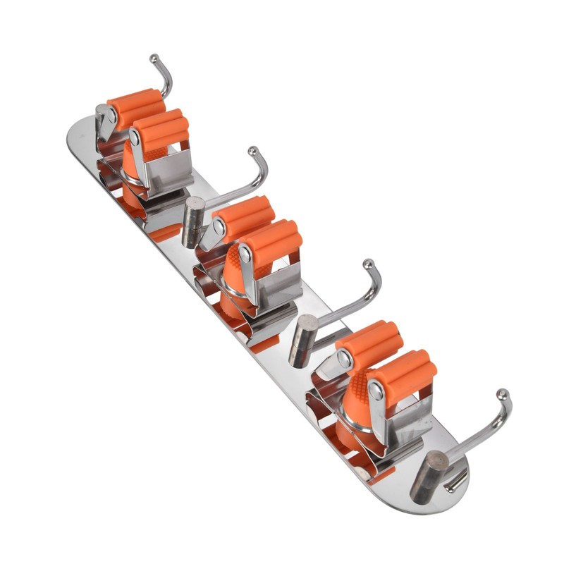 Broom Holder Wall Mount Stainless Steel Broom Wall Mount with