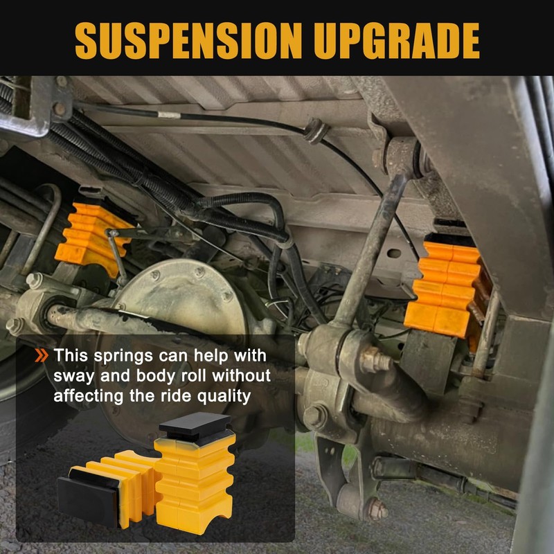 2 PCS SSR-338-54 Rear Helper Spring, PSLER Suspension Helper Springs