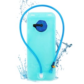 kumet Hydration Bladder 68oz Leakproof Water Reservoir with Wide Opening, Durable and Lightweight, Ideal for Cycling, Hiking, Camping, Easy Refill and Cleaning