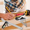 2-Piece Set Square Tool, Incl 11.81inch/300mm Combination Square With Spirit