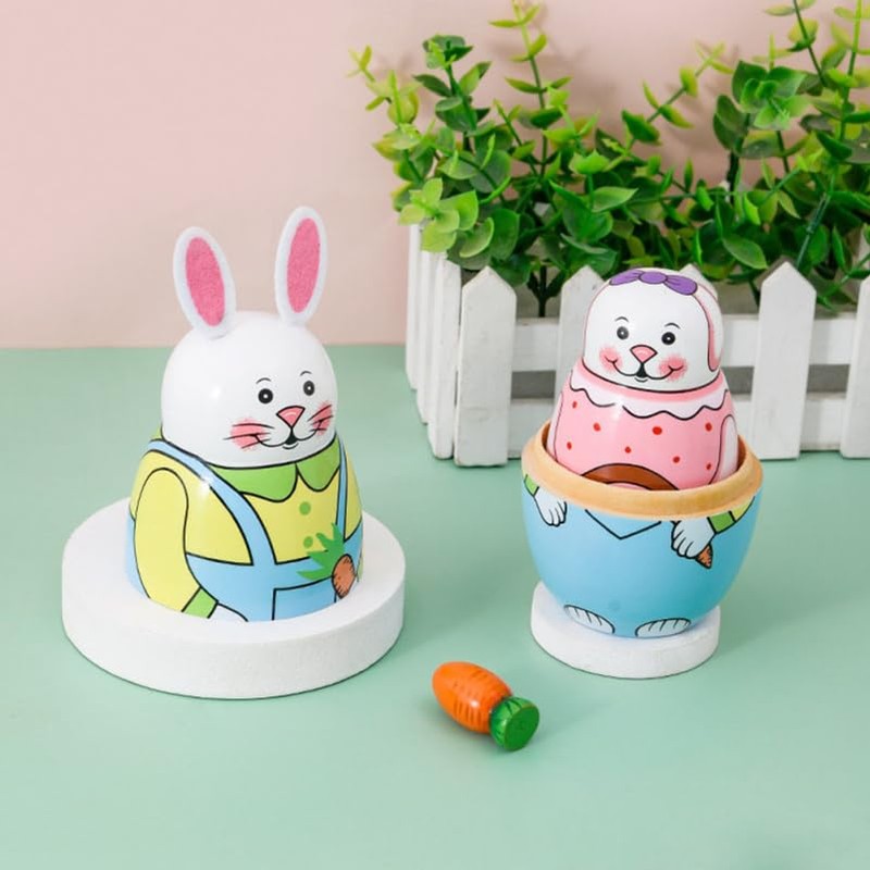 MAGICLULU 1 Set Creative for Craft Adorable Russian Decorations Doll