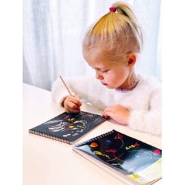 Beleduc Rainbow Arts 53080 Scratch Pad