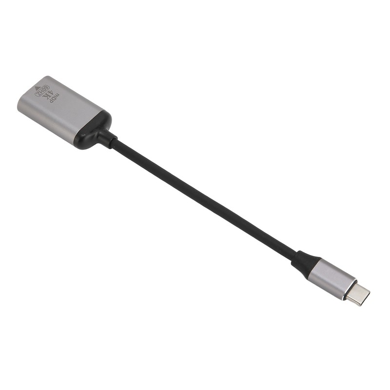 USB C to DisplayPort Adapter 4K 60Hz Aluminium Alloy Plug