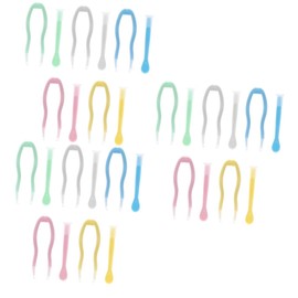FOMIYES 15sets Blackhead Tweezers Lens Inserter Remover Travel Environmental Friendly for Outdoor Activities