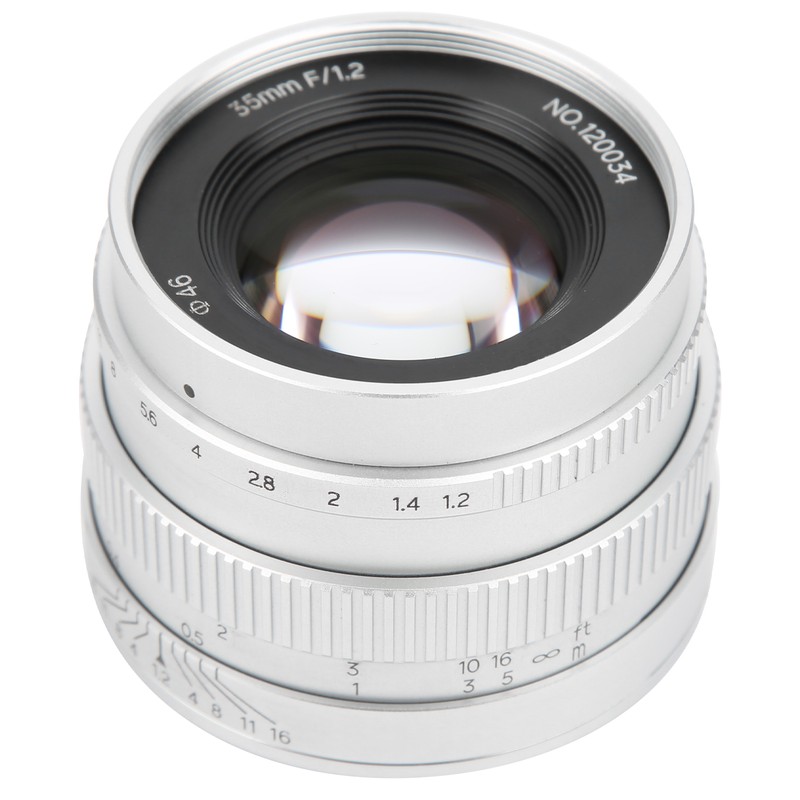 NEWYI 35mm F1.2 E Mount Large Aperture Portrait Manual Lens