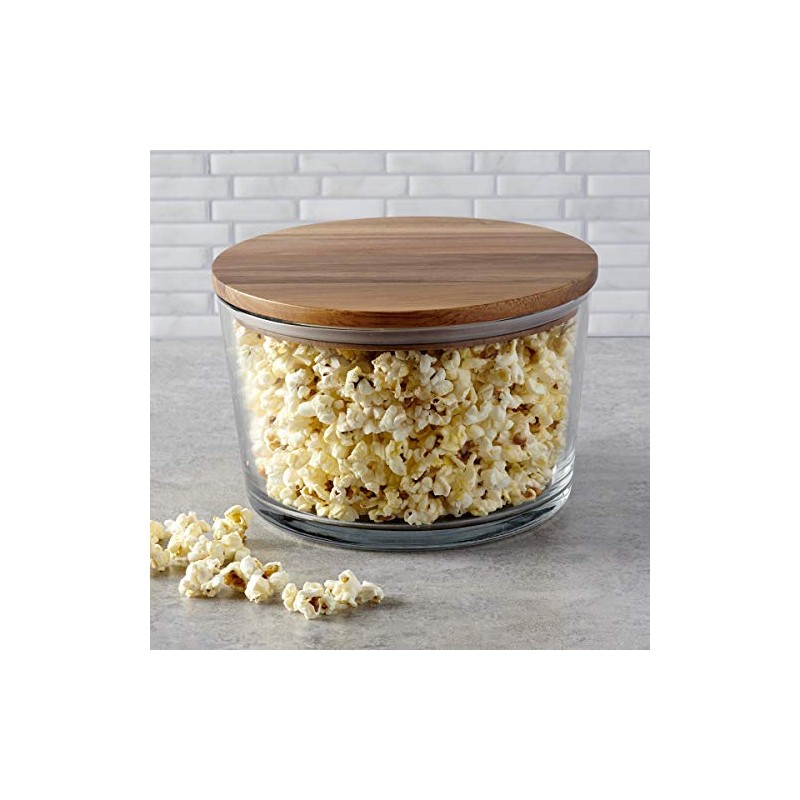 Anchor Hocking Glass Trifle Bowl with Lid, 104 oz Glass