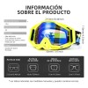 Goglesss Motocross Gafas De Esquí Tacticos Anti Niebla