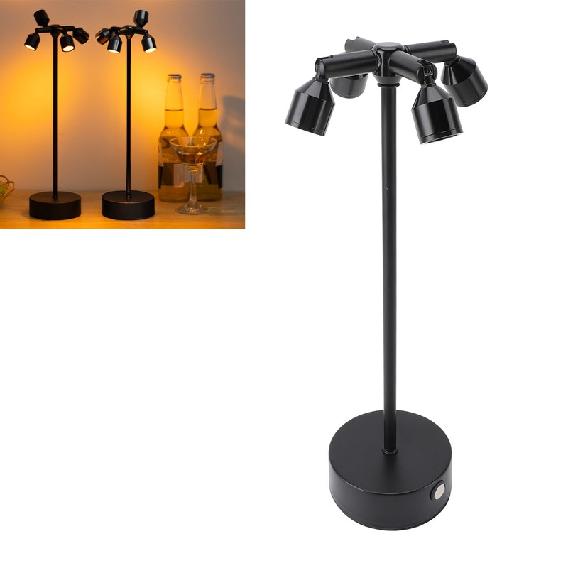 Modern LED Cordless Desk Lamp 3 Brightness Adjustable Touch Control