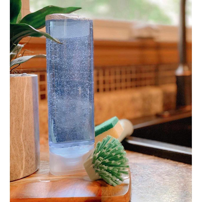 STUDIOBRIN Refillable Squeeze Soap Bottles Soap Dispenser 400 ml/2 pk
