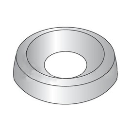 #4 Countersunk Finishing Washers/Steel/Nickel/Outer Diameter: 3/8" / Thickness: 3/32" (Carton: 10,000 pcs)