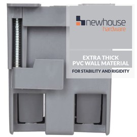 Newhouse Hardware 1-Gang PVC Old Work Electrical Outlet Box (12-Pack) | 14 cu. in. Plastic Junction Box for Switches, GFCI, or Duplex Receptacle Outlet | Old Work Electrical Box for Home Improvement