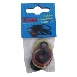 11 PCS Pack Plumbing Bathroom TAPS GASKETS & WASHERS Set, Fibre and Rubber