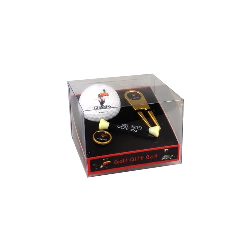 Guinness Toucan Golf Gift Set With Ball, Ball Marker, Tee