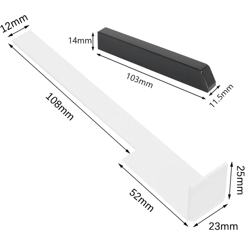 Jiayouy 88 Key Piano Keytops Plastic Piano Key Tops Replacement