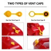 ZORYILUO Gas Can Spout Replacement Gas Can Nozzle (3 Kit-Yellow)