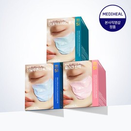 Mediheal (Self Home Care) Derma Modeling Pack 5-Use Special Set (Choose 1 of 3: Collagen/Madecassoside/Hyalu) / 메디힐 (셀프 홈케어) 더마 모델링 팩 5회분 기획세트 3종 택 1 (콜라겐/마데카소사이드/히알루)