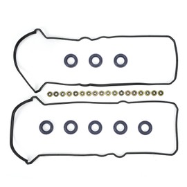 MPLUS VS50592R Engine Valve Cover Gasket fits for Lexus 2001-2007 GS430 4.3L, 2003-2009 GX470 4.7L, 2002-2010 SC430 4.3L, for Toyota 2003-2009 4RUNNER, 2001-2009 Sequoia, 2000-2009 Tundra 4.7L