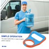 ULTECHNOVO 2Pcs Ergonomic Water Bottle Carrier Handles Labor Saving Slip