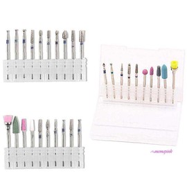 Mimi Shop Y01 Nail art care nail set of 10 bits nail drill tuv295 drill bit set - 08 / 네일아트 관리 손발톱 10종세트 비트 네일드릴tuv295 드릴비트세트 - 08