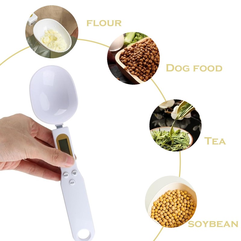 Digital Measuring Spoon, Weighing Spoon, Electronic Measuring Spoon Scale 500g/0.1g