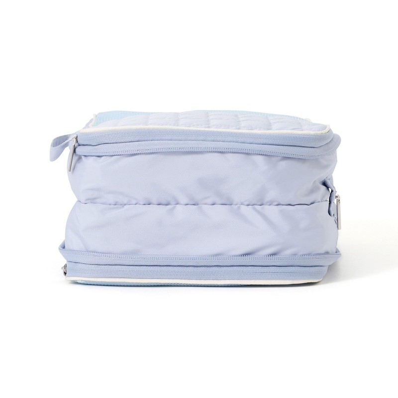 Francfranc Pop Stitch Quilt Compression Organizer Travel Pouch Compression Bag